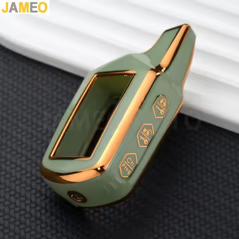 TPU Car Key Case Cover For Original Starline B9/B91/B6/B61/A91/A61/V7 Keychain Car Remote 2 Way Alar