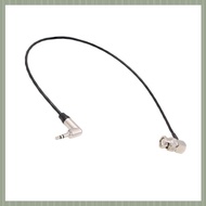 (QJWR) 3.5mm TRS to BNC Timecodes Cable for C300/C500/F55/ZoomF8 Camera for Enhances Your Camera Tim