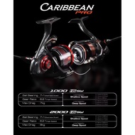 DAIDO Caribbean PRO HSSW 1000 2000 Double Spool Power Handle Saltwater Fishing Reel