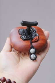 壹染指手作 | 檀木 柿子氣墊梳  | 按摩頭皮 順發 | 舒緩 減壓