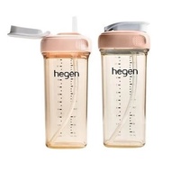 Hegen straw cup straw spout baby drinking bottle PPSU sippy cup for toddler 11oz/330ml