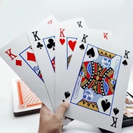 12.5x9cm Jumbo Playing Cards 2X Larger Than Standard Deck Large Poker Cards Casino Theme Party Favor