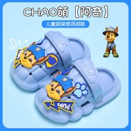 PAW Patrol Summer Children's Sandals and Slippers Boys and Girls Non-Slip Breathable Drooping Hole Shoes Children Beach