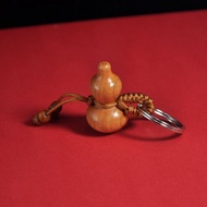 Peach Wood Gourd Keychain Portable Fulu Auspicious Pure Peach Wood Small Gourd Peach Wood Peace Pend