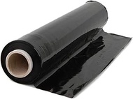 Heavy Duty Shrink Film Stretch Wrap Black 1 Roll