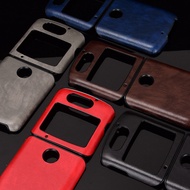 Suitable for Motorola Motorola Razr 5G Phone Case Lychee Leather Grain Protective Case Razr2020 Case