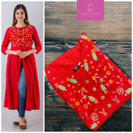 {**ส่งฟรี**} SMALL INDIA 🌺 Desi Girl Rayon Cotton Mix 🌺 Kurti Top Only