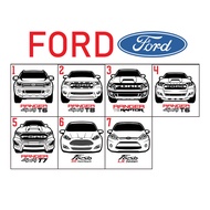 KEYCHAIN ENGRAVE FORD MODEL