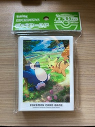 PTCG 卡套 比卡超 卡比獸 pokemon card