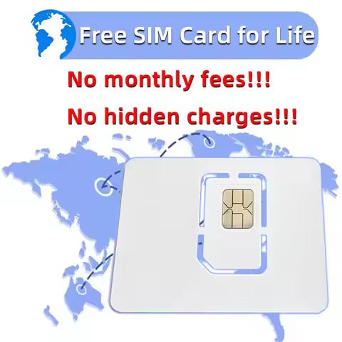 MOTOLOLA Global PTT Lifetime Free Sim Card 4G Europe America Africa Asia Australia Internet Telecom 