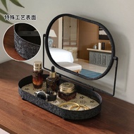 Witterson Simple Modern Round Metal HD Vertical Makeup Mirror Dormitory Bedroom Advanced Household E