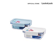 LocknLock กล่องถนอมอาหาร The Clear Square Container ความจุ 380 ml. รุ่น LNG422MIT