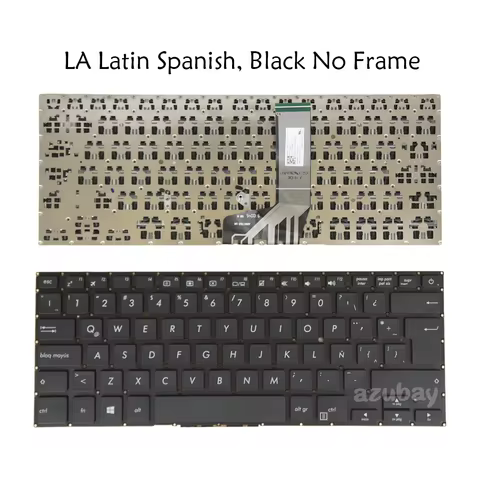 Spanish /La Laptop Keyboard for Asus Vivobook Asm17A7 Asm17A76La-G503 0Knb0-F106La00, S14 S410 S410U