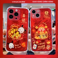 Samsung A16/A06/A12/A15/A05/A23/A03/A05/A05S Shockproof Clear Case CNY Money