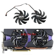 85MM 4PIN DC 12V 0.35A GPU fan for Sapphire R9 280 280X 285 270X 370X 380 Platinum graphics card coo