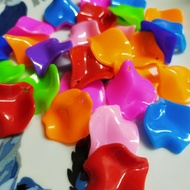 Leaf Acrylic Beads 25mm