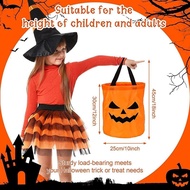 [Taiwan Shipment] Funny Halloween Ghost Festival Children Candy Birthday Gift Bag Pumpkin Decoration