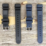 สายนาฬิกา สายยาง ลายWAFFLE MM300 สำหรับSeiko ขนาด20,22มิล ฟรีFatสปริงบาร์2.5และปากกาถอดสาย