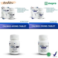 Calmas 400 Tablet Kunyah Dan Calmas 250 Tablet Hisap Kalsium Peninggi Badan Isi 30 tablet