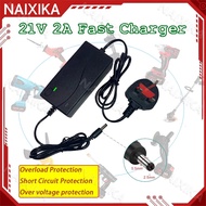 NAIXIKA 21V 2A Lithium Battery Universal Charger Makita/OSUKA/Quanyou/DeWalt/Tanzu battery charge Sa