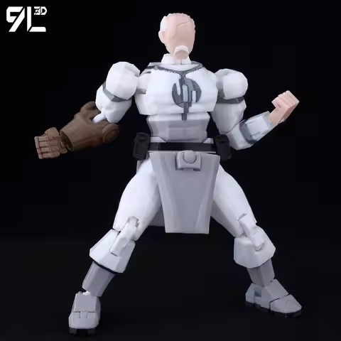 9L3D Invincible Boy Lucky13 Dummy13 Conquer Invincible Mark Superheroes Anime Titan13 3D Printed T13
