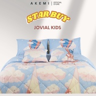 AKEMI Cotton Essentials Jovial Kids Comforter Set 600TC (Super Single/ Queen/ King)