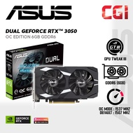 ASUS Dual GeForce RTXTM 3050 OC Edition6GB GDDR6 2ndGenRT Cores 3rd GenTensor Cores with boost clock