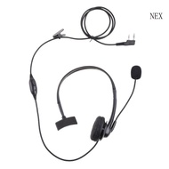 NEX Covert Acoustic Earpiece Headset Mic with PTT for  Radio TK UV-5RE UV-5RE