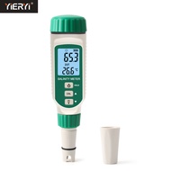 Yieryi แบบพกพา AR8012ดิจิตอลเครื่องวัดความเค็ม Salinometer ATC น้ำทะเลน้ำเค็มเมตร