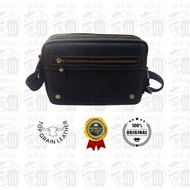 RUSH RIDER 2503 Original Cow Leather Sling Bag Beg Silang Kulit Lembu