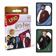 1pc Harry Potter Officially Licensed UNO Number Matching Card Fun Family Friend Game 112 Cards Custo