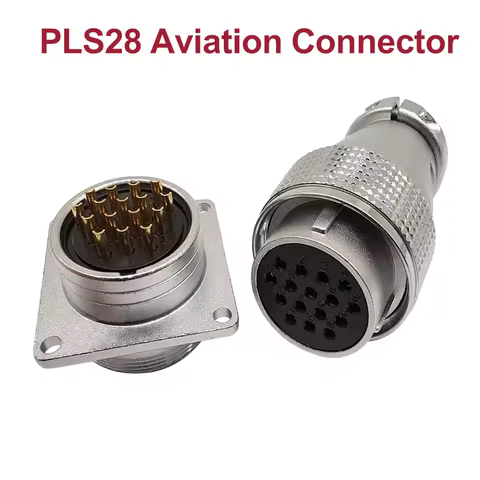 P28 Aviation Industrial Connector Plug Socket Male Female Butt Joint High Quality Connector 2 3 4 5 