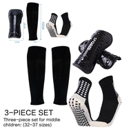 1set Deker Kaki Futsal Shin Guard Lakop Sepak Bola Futsal Pelindung Kaki Pelindung Lutut Futsal Kipe