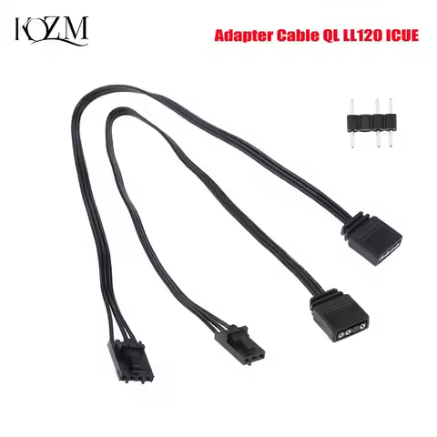 Adapter Cable For RGB To Standard ARGB 4Pin 3Pin Adapter Connector Pirate Ship Controller Adapter Li