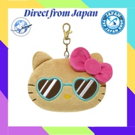 K Company Hello Kitty (Tanned Series) Face Pass Case with Sunglasses KTHI-PC-SU H10×W13×D4.7cm【Direc