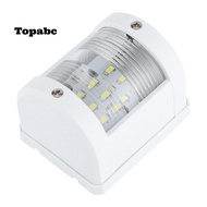 TOPABCS Boat Signal Light, 3W IP66 LED Navigation Lamp, Durable 12V/24V 135 Degrees Mast Lamp Fishin