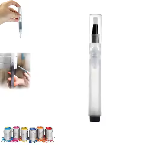 Fillable Touch-Up Paint Pen Brush Car Furniture Repairs Kit For Walls Paint Brushes Refillable Touch