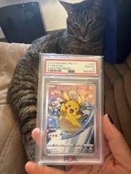 Ptcg 歡天喜地 比卡超 psa10 2019 Pokemon Japanese S-P FA Pikachu PSA 10