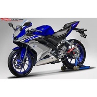Decal stiker Yamaha R15 v3 Livery R1M Blue GP Original
