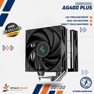 Deepcool AG400 Plus Dual Fan Heatsink Processor CPU Cooler