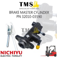 Part Number 32010-03590 Brake Master Cylinder Nichiyu FB20 – Electric Forklift Brake Master Cylinder