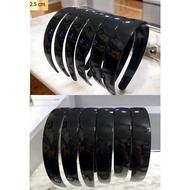 A Dozen Hair Bands Size 2.5 cm.