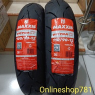 TUBELESS OUTER TIRES 100/90-12 & 110/90-12 MAXXIS VICTRA CT (+ TUBELESS VALVE)