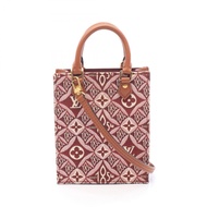 【二手】LOUIS VUITTONPetite Sac Plat Monogram Jacquard 手提包 Since 1854 2WAY M69846 帆布皮革 SINCE1854 Petite 