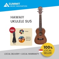 Hawaiy SU5 Concert Size Ukulele - Sapele Woods Ukulele