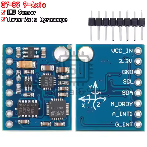 1~10pcs GY-85 BMP085 Sensor Modules 9 Axis Sensor Module (ITG3205 +ADXL345 + QMC5883L) ,6DOF 9DOF IM