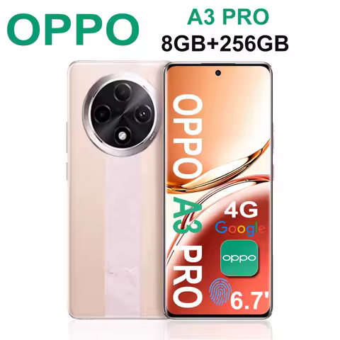 OPPO A3 Pro 4G smartphone supports dual Nano-SIM cards, 6.7inch OLED curved screen, 2412×1080 pixel 