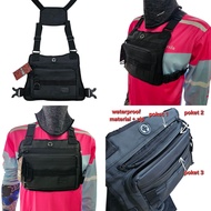 Chest Bag / beg Dada For Rider Delivery Runner