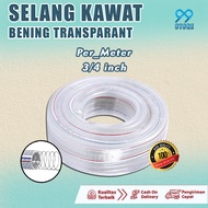 SELANG BENING KAWAT 1/2 5/8 3/4 INCH PERMETER SPRING HOSE PVC STEEL WIRE SPIRAL TERMURAH COD