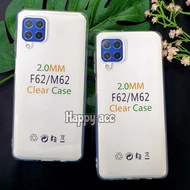 SILICONE SAMSUNG F62/SAMSUNG M62 CLEAR CASE 2.0MMBENING